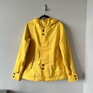 BURTON-Dryride “Cool Flavours” Bright Yellow Snowboard Jacket (Size:Large)